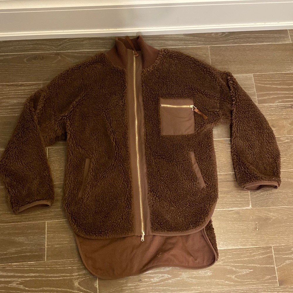 Varley Sherpa fleece coat